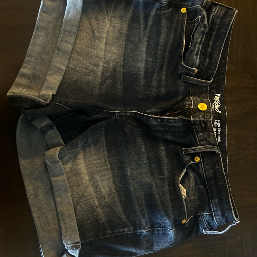 Mossimo Supply Co. High Rise Midi Denim